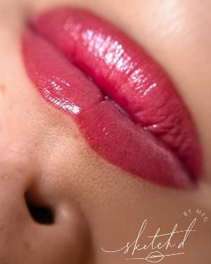 lip blush - microblading