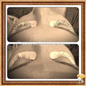 eyelash extensions - classic application