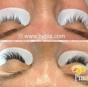 eyelash extensions - flares