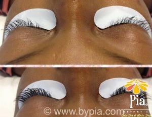 eyelash extensions - lash tint