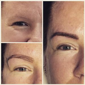 eyebrow microblading - powder brows