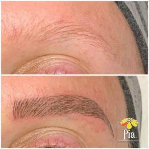 pia microblading in tampa fl - ombre eyebrows
