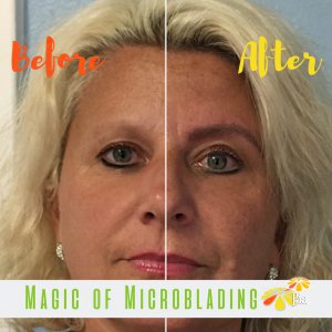 Check out the magic of microblading